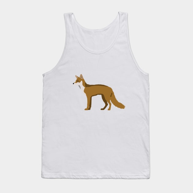 Fox Tank Top by MuskegonDesigns